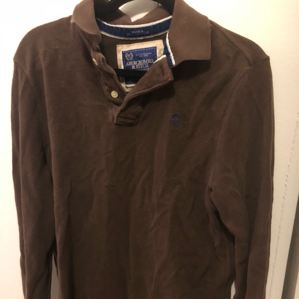 Mens abercrombie longsleeve size l